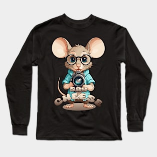 Mouse with Camera Long Sleeve T-Shirt